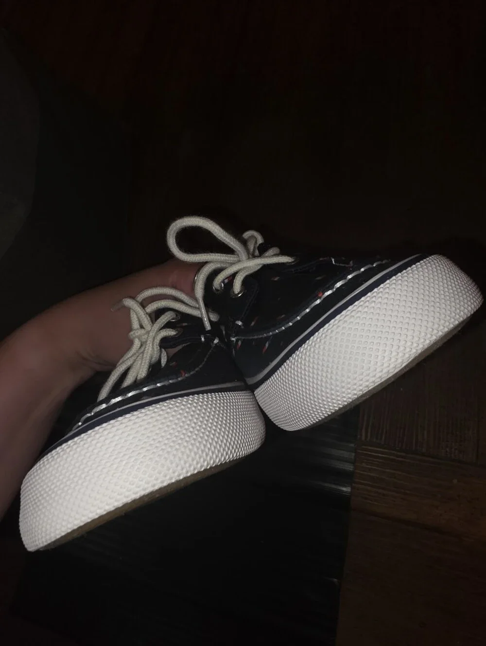 Sperry X Popsicle Navy Boat Shoes with Popsicle Print MENS 9.5 WOMENS 11